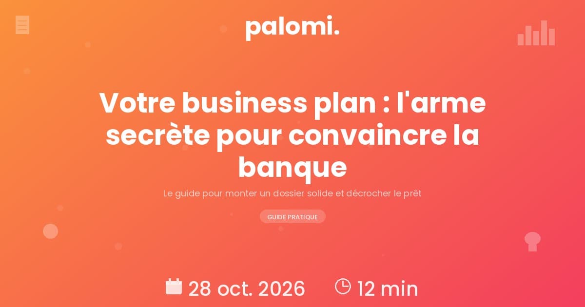 Business plan commerce de proximité : le guide pour convaincre votre banque