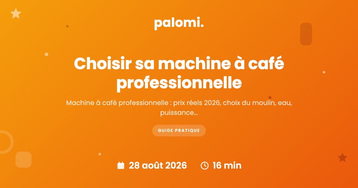 Machine à café professionnelle : le guide pour bien choisir