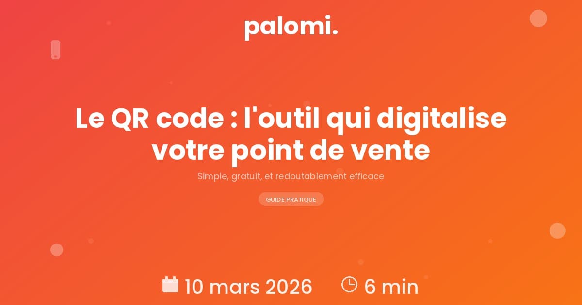 QR code en commerce : l'outil indispensable pour digitaliser votre point de vente